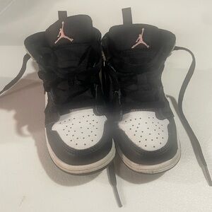 Kids Black and White Sneakers